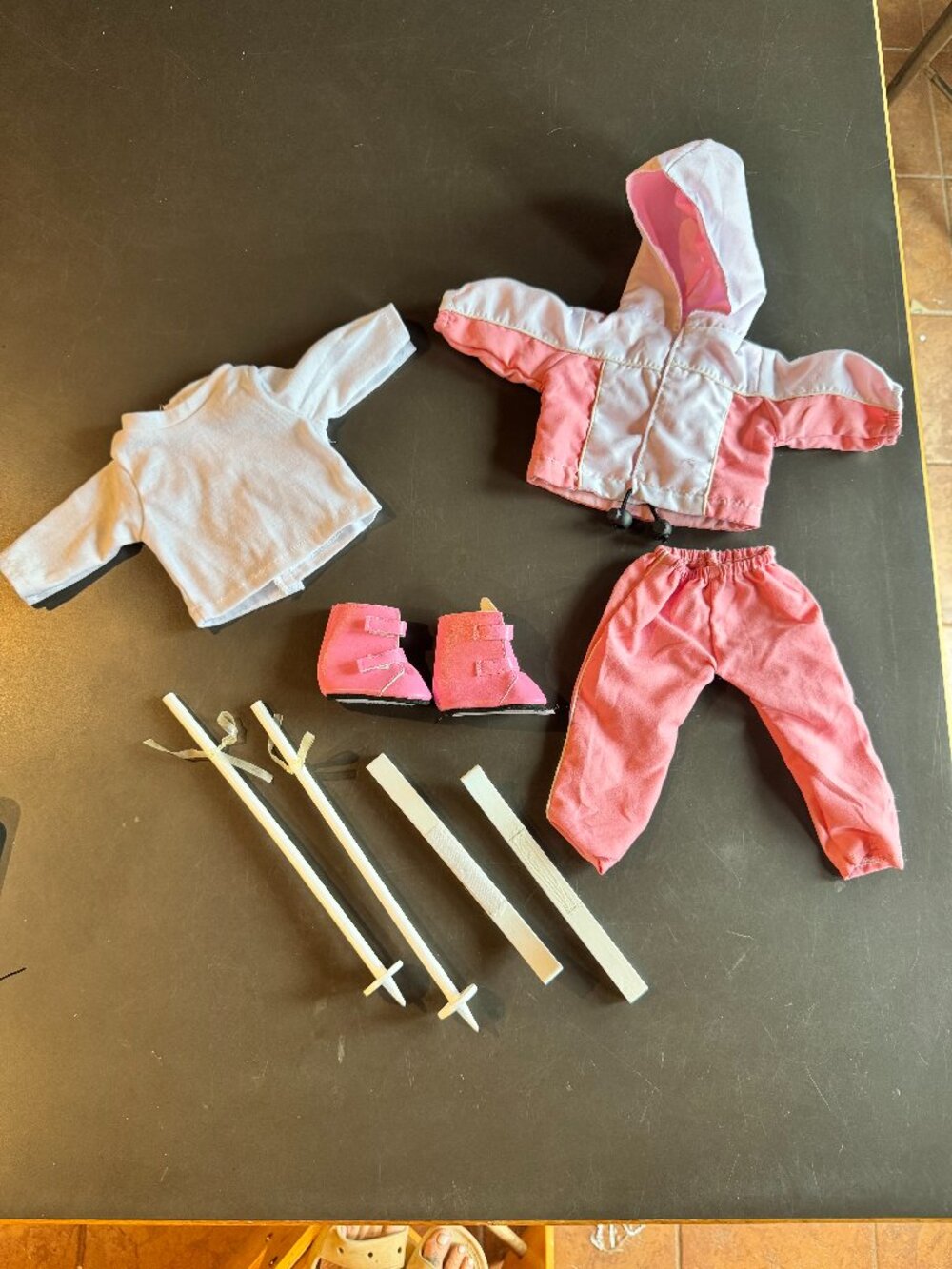 18" Doll Outfit - 9-piece Ski Outfit (American Girl Doll, Our Generation)